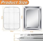 Air Fryer Basket For Oven  Stainless Steel 15 43 l X 11 53 w X 2 16 h  Siler 