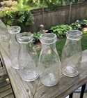 Vintage Pint Milk Bottles From Chicago  Illinois  all Different - Lot Of 4 