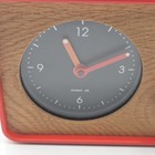  399 Oneclock Minimalist Bed Analog Waking Alarm Clock Orange Rare 