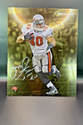 Mike Alstott Gold  50 Autographed Fanatics Emanate 8 x10  Tampa Bay Buccaneers