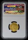  1346-64  Italy Achaia Fr-38a Gold 1z Ngc Ms63