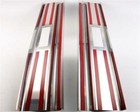 Chrome Entry Strips Mercedes W140   C140 Sec Coupe Stainless Steel Entrances