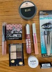 Makeup Lot- 12 Pcs Assorted Name Brands- Hard Candy Maybelline Revlon Milani Nyx