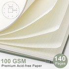 Bullet Dotted Journal Notebook  140 Pages  A5 Medium Size  5 7   X 8 3     Hardc