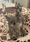 Vintage Arthur Court Aluminum Rabbit Bunny Napkin Holder Letter Desk Organizer