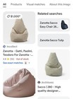 Zanotta Sacco Tulip Bean Bag