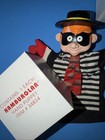 Vintage 1993 Mcdonalds Hand Puppet Lot Hamburglar Ronald Mcdonald   Grimace Box