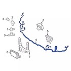 Genuine Ford Parking Aid System Wiring Harness Lx6z-15k867-b