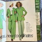 1975 April Simplicity Catalog Sewing Pattern Giant Store Counter Book Fashion