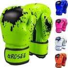 Kids Boxing Glove 6oz 8oz  Youth  Boys And Girls Training Sparring Gloves For   