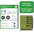 Fentanyl Home Drug Testing Strips - 5 Pack  1 Accuracy Most Trusted
