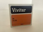 Vivitar 85 Color Filter 48mm Orange Lens Filter New In Box W  Case