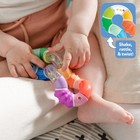 Nuby Twista Teether Toy For Babies - Multicolor Rattle Teething - Toy For Baby