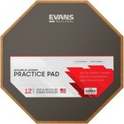 Evans Realfeel 2sided Speed And Workout Drum Pad Gray 12 In 