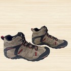 Merrell Deverta 2 Mid Vent Waterproof Hiking Boots Brown Red Mens 14 J035433