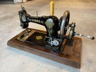 Antique Vintage Vibra Hand Crank Sewing Machine - Davis Sewing Machine Company