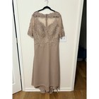 Grace Gallery Formal Dress Lace Bodice Special Occasion Gown Us 16