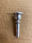 Vintage Frank Holton Chicago Silver Plated Cornet Mouthpiece Mp Nice Free Ship  