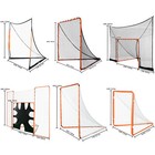 6 x6 12 x9  4 x4  Lacrosse Goal Portable folding 3-in-1 splicing Training