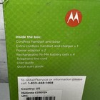 Motorola Cd5012  Dect 6 0 Cordless Phone System W  Answering Machine 2 Handsets