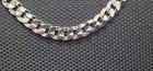 925 Sterling Silver Plated Cuban Link Chain Necklace 20 In 9 34mm Lobster Clasp