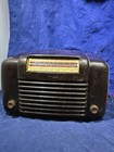 Vtg 1948 Philco 48-141 Bakelite Tube Radio Farm Set Am Tabletop Parts Repairasis
