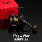 Gomexus Aluminum Power Handle For Daiwa Bg 4500-5000 Spinning Reel Plug And Play