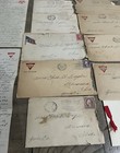 Ww1 1917 1918 1919 Original Rare Soldier Letters Home Oh Wwi Lot Of 9 Ephemera