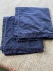 Southern Tide Navy Chino Euro Sham White Trim 26  X 26 