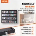 Vevor 36 Graded Sports Card Display Case 30 5 X 24 3 X 2 1 In 98  Uv Protection