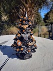Harley Davidson Christmas Tree Handmade 12 Inch Lighted Ceramic Tree W  Hd Pins