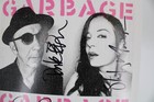 Garbage 8 1 2 X 11 Signed Photo Shirley Manson Auto  3 Band Members