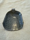 Antique Gray Graniteware Enamelware Kitchen Store Scoop Riveted Loop Handle 5   