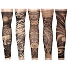 5 Pcs Cooling Arm Tattoo Sleeves Body Art Fake Arm Covers Nylon For Men Women Us