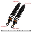 Remote Reservoir Rear Shocks Road King Road Glide Street Glide 2014-2025