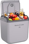 32qt 30l Electric Cooler Warmer 12v 110v Portable Car Refrigerator For Camping