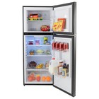 Recpro Rv 10 Cu Ft Black Refrigerator   12v Dc   Double Door