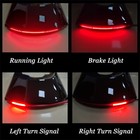 For Harley V-rod Vrsc Vrscaw Vrscd 2002-2017 Rear Fender   Red Turn Brake Led