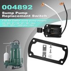 For Zoeller 50 90 Series Pumps 1053 1057 004892 Effluent Pump Switch With Gasket