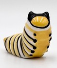 Mini Monarch Butterfly And Caterpillar  Salt And Pepper Collectible Shakers