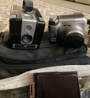 3xvintage   Retro Cameras  Cybershot Ccd  Olympus Camedia  Kodak Brownie