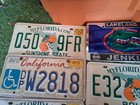 License Plate Lot Florida California Plate Frame