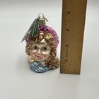 Angel With Hand On Face Old World Christmas Ornament New With Tags