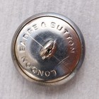 A 25mm Chrome Humberside Fire Brigade Tunic Button - Maker Badge   Button London
