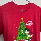 Disney Mickey s Very Merry Christmas Party Shirt Women s Medium Red 2019