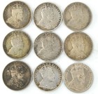 1902-1910  Canada Five Cent  925 Silver  9  Coin Edward Vii Km 13