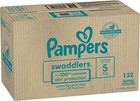Pampers Swaddlers Diapers Size   5  27    lb   132 Count Ultra   absorbent     Brand New