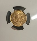Peru Gold 1 5 Libra  Ngc Unc Details Petethgreek Wd0