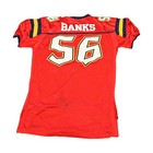 Shawn Banks Orlando Rage 2001 Game Used Home Jersey Size 52  2