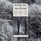 Faux Fur Throw Blanket  Soft Sherpa Fleece Plush Blanket 